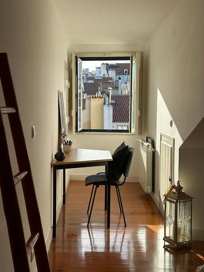 Rum i privatbostad Quarto No Chiado Lisboa